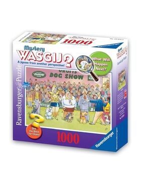 50% OFF if Bundled / Ravensburger Wasgij? 1000-Piece Puzzle - Dog Show